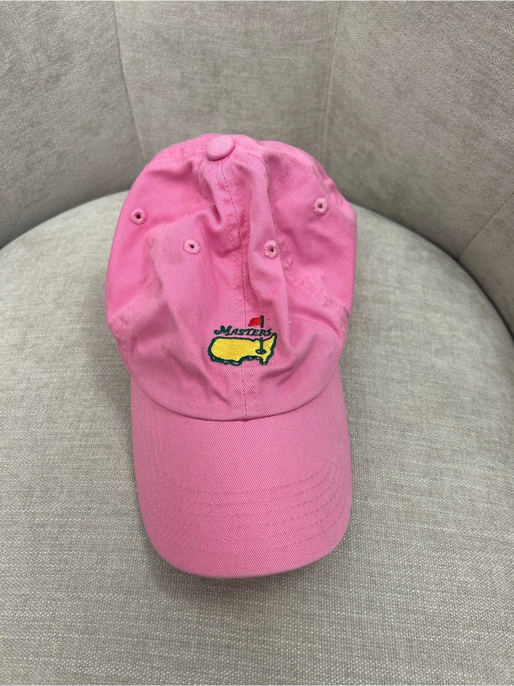 The Masters American Needle Pink Golf Hat Augusta National Adjustable Cap